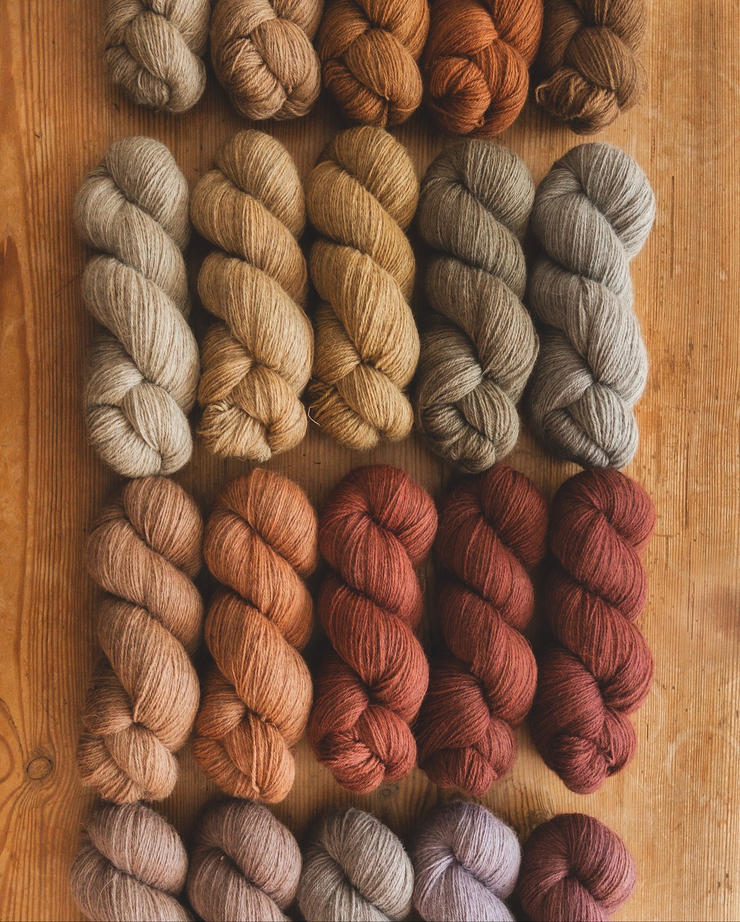 woollentwine fibrestudio Facebook ad: A new naturally dyed yarn collection inspired by…