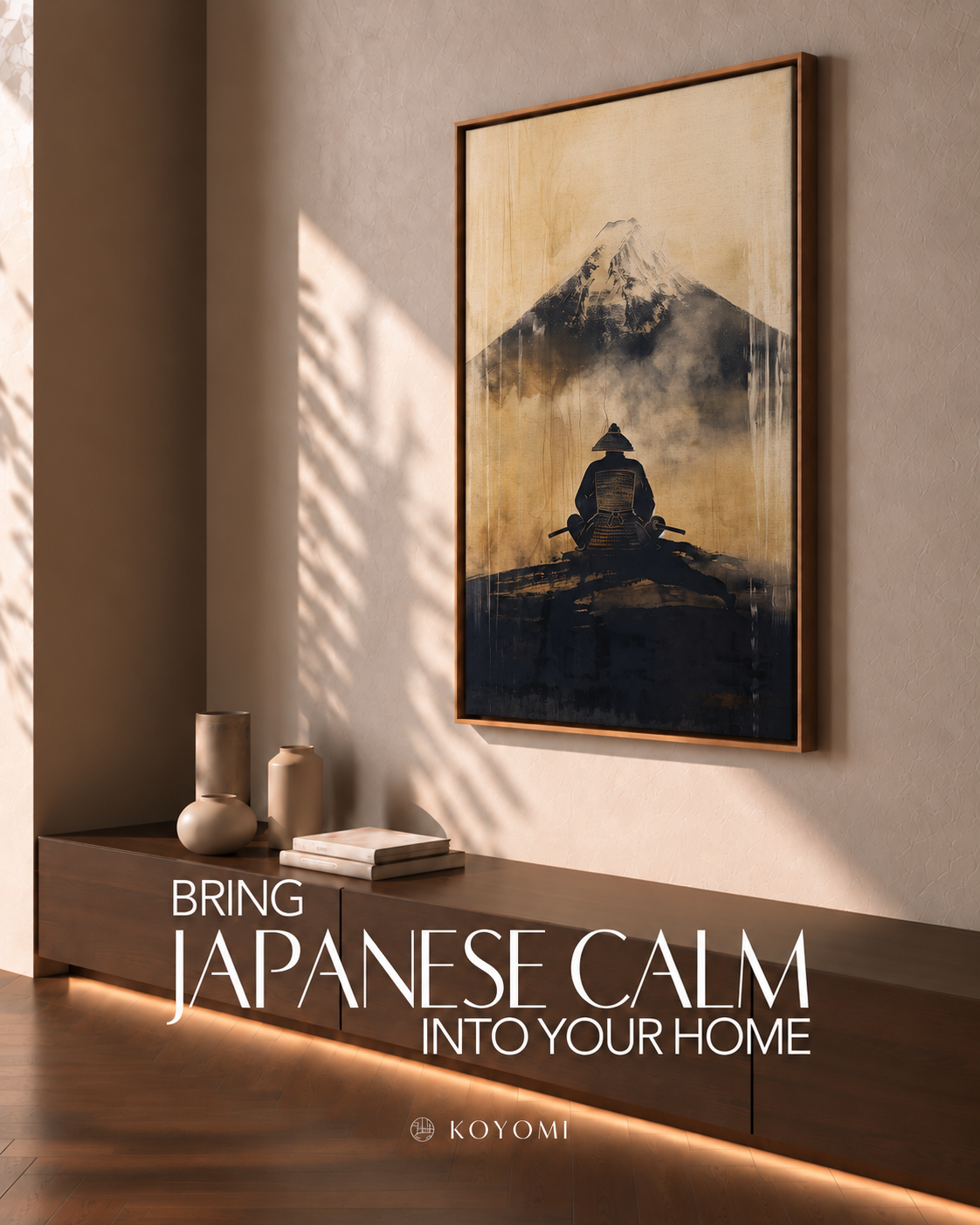 House of koyomi Facebook ad: Art Inspired by the Spirit of Japan