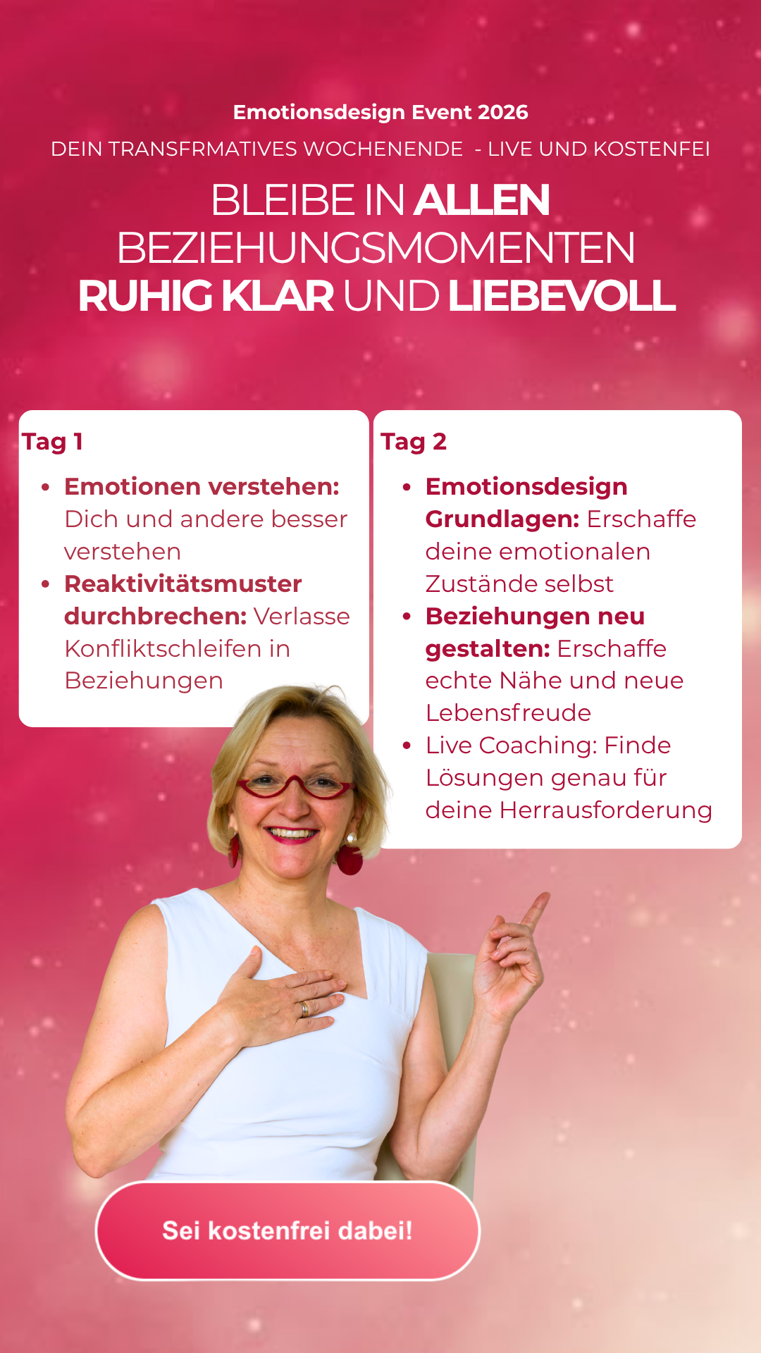 Sabine Bürger Mentoring Facebook ad from May 16, 2026