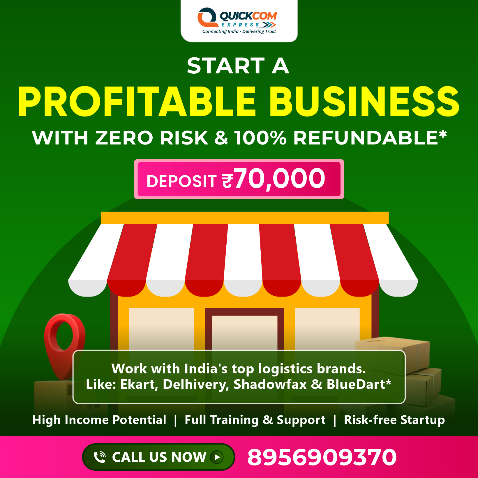 Express Quikcom Facebook ad