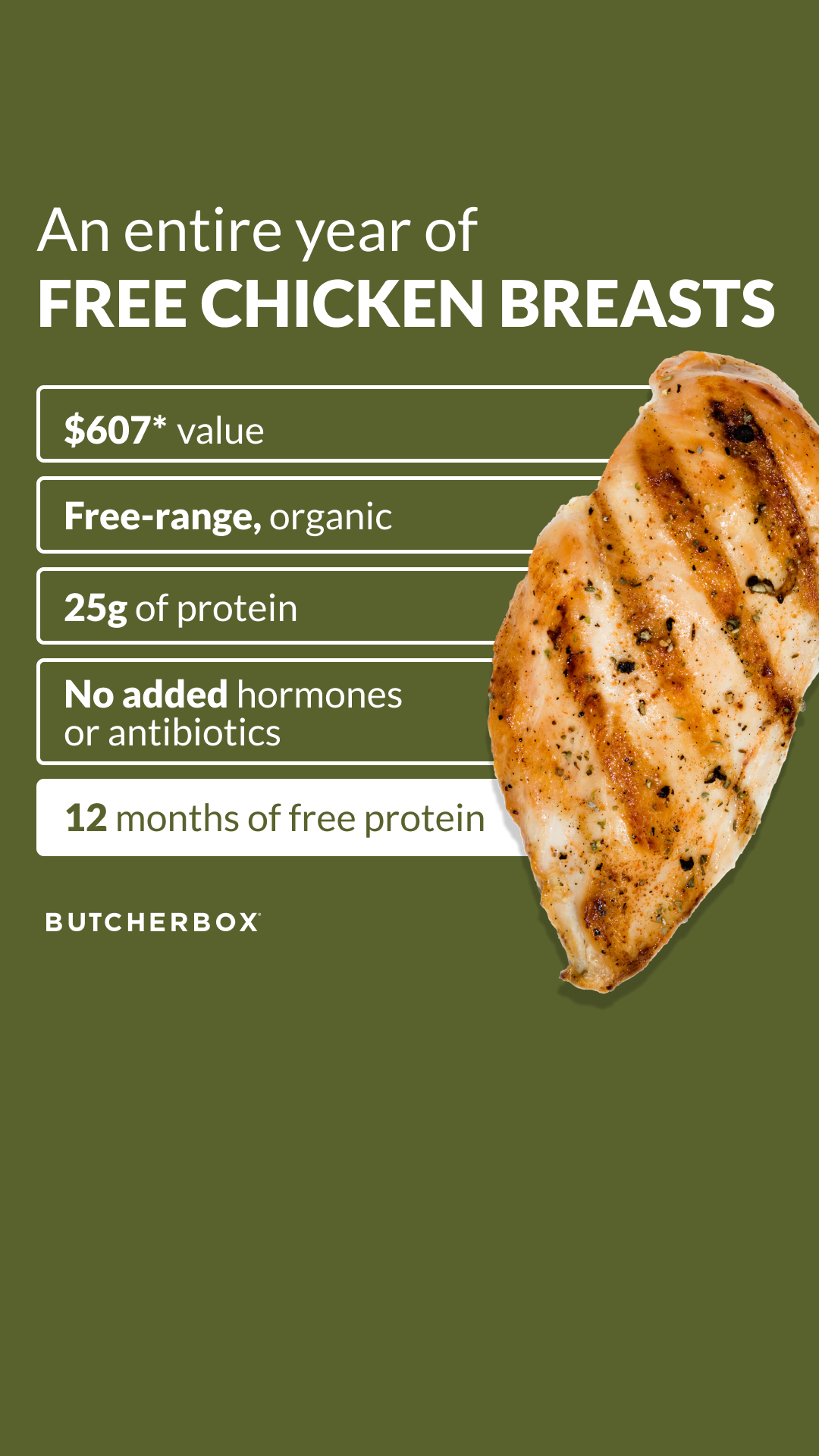 ButcherBox Facebook ad