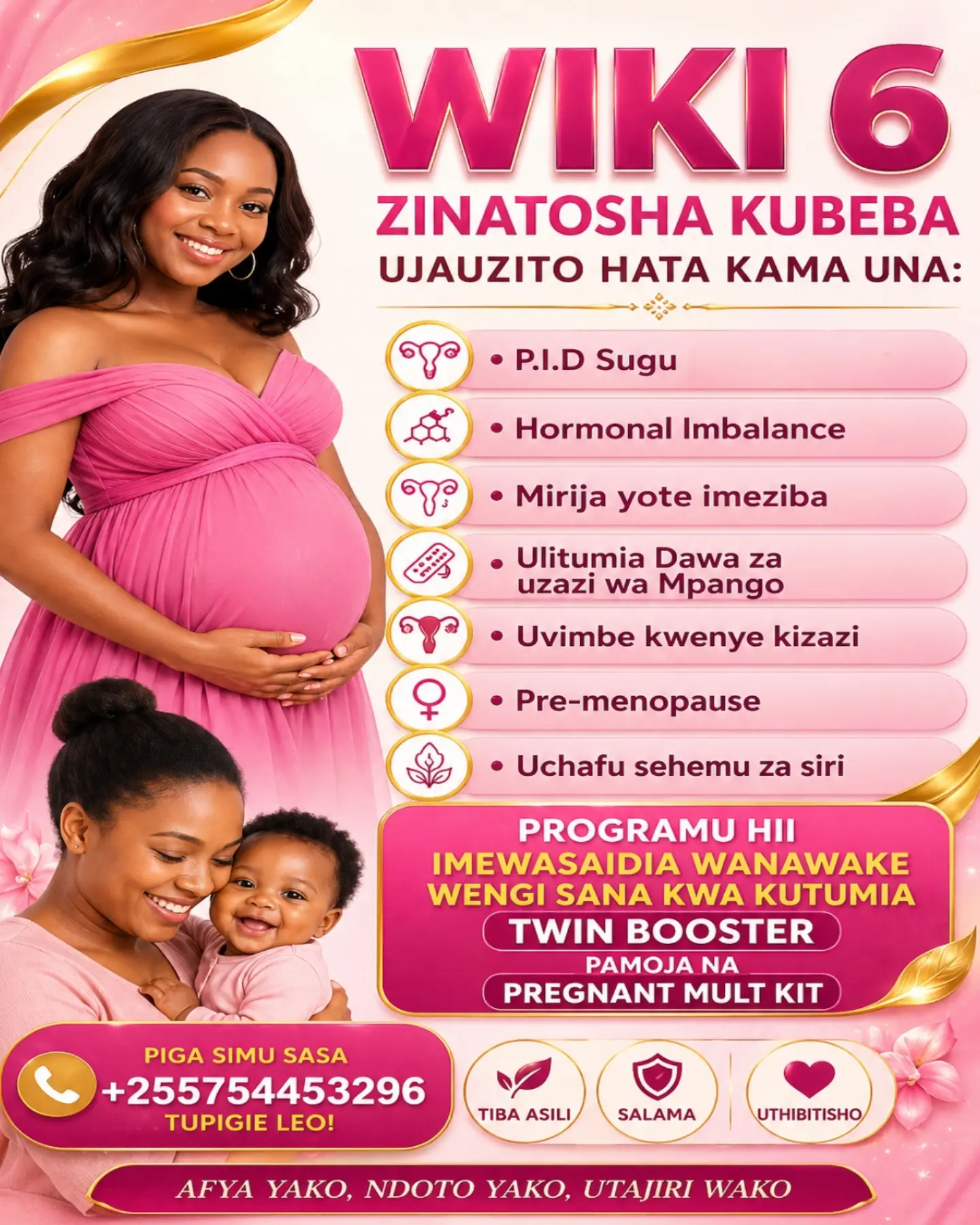 pregnant fertility booster Facebook ad: Ulipoteza matumaini? Sasa ni zamu yako kushuhudia muujiza