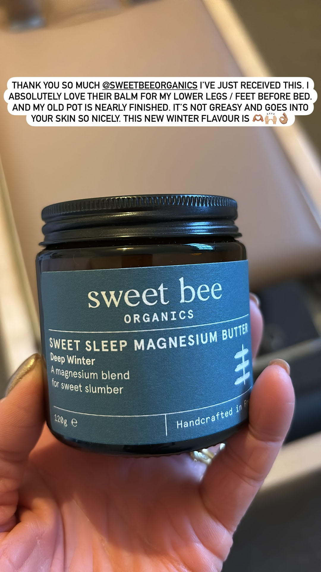 Sweet Bee Organics Facebook ad