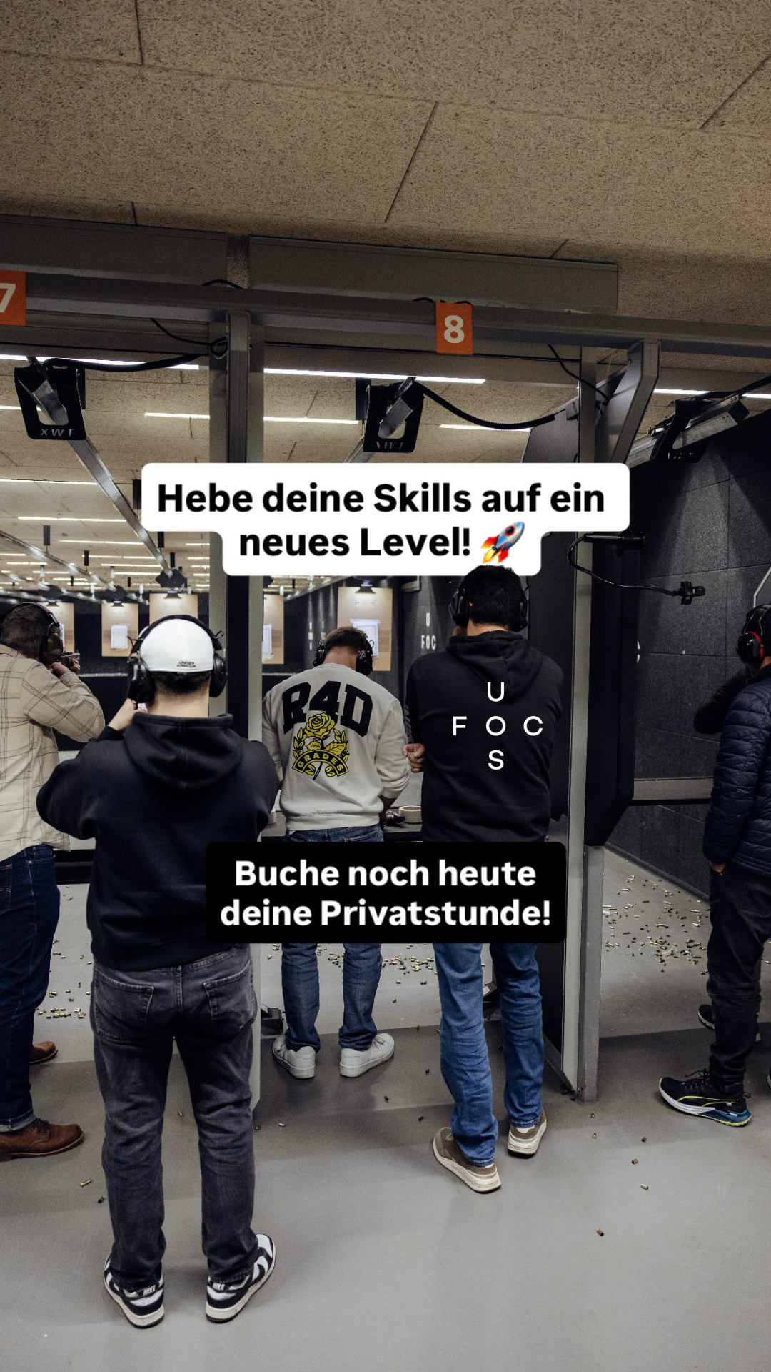FOCUS Range / Jagd- und Schießsportzentrum Traiskirchen Facebook ad: Privatstunde in der FOCUS Range buchen!