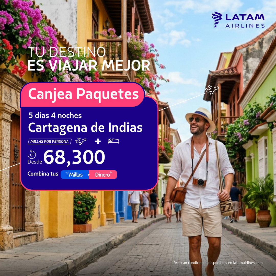 LATAM Airlines Facebook ad