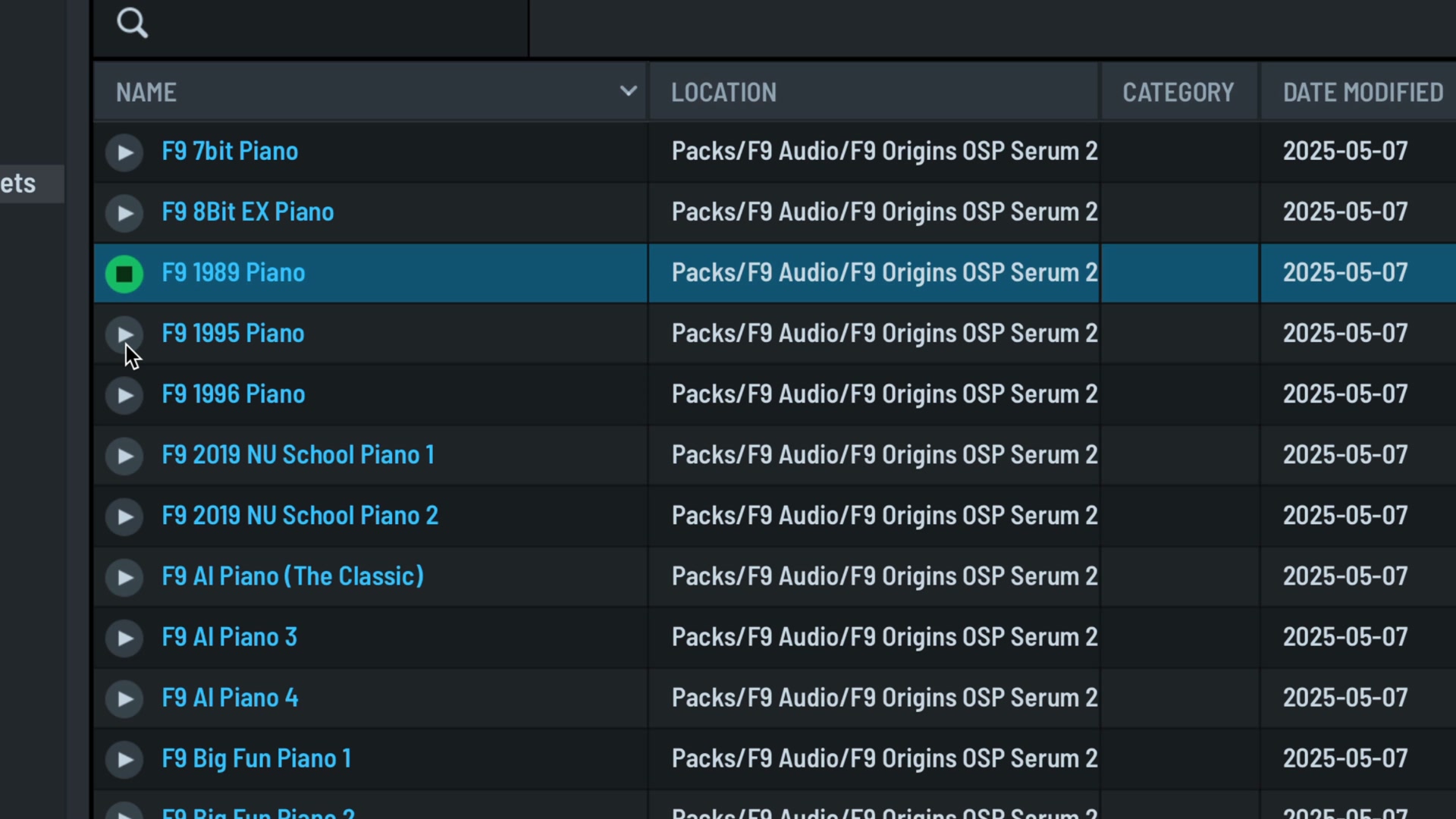 F9 Audio Facebook ad: F9 Origins: Old School Pianos for Serum 2…