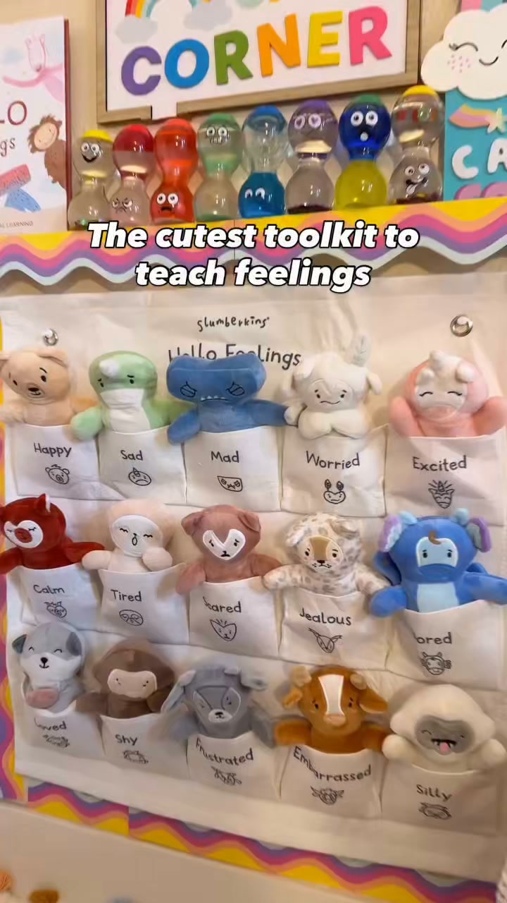 Slumberkins Facebook ad: Every emotion has a Kin