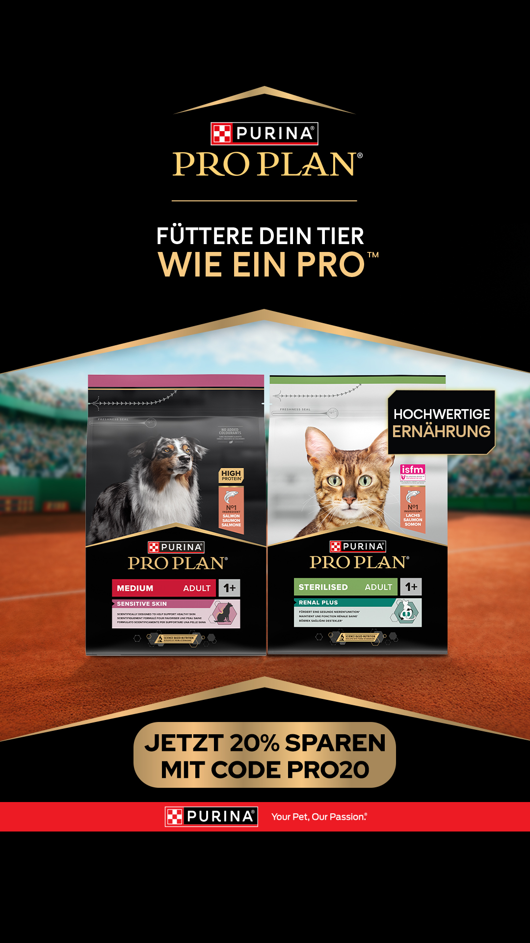 Purina Deutschland Facebook ad from Jun 8, 2026