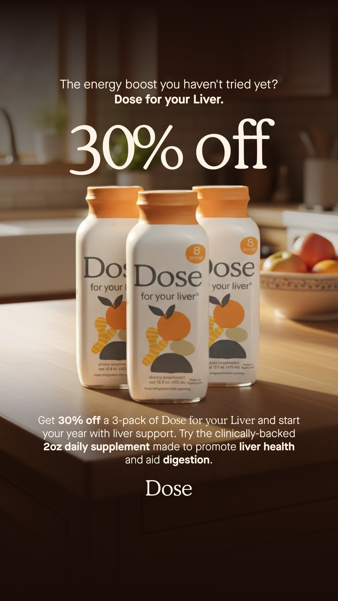 Dose Facebook ad