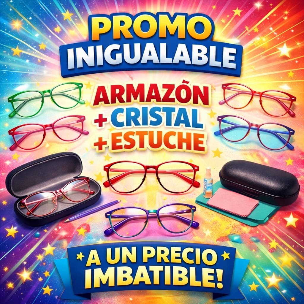 Optica Fagaburu Facebook ad: PROMO INCREIBLE