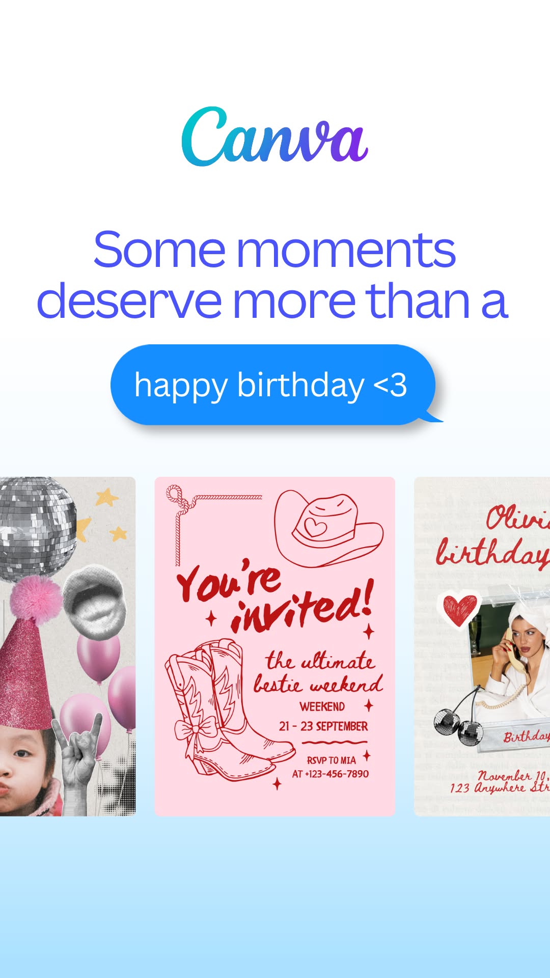 Canva Facebook ad