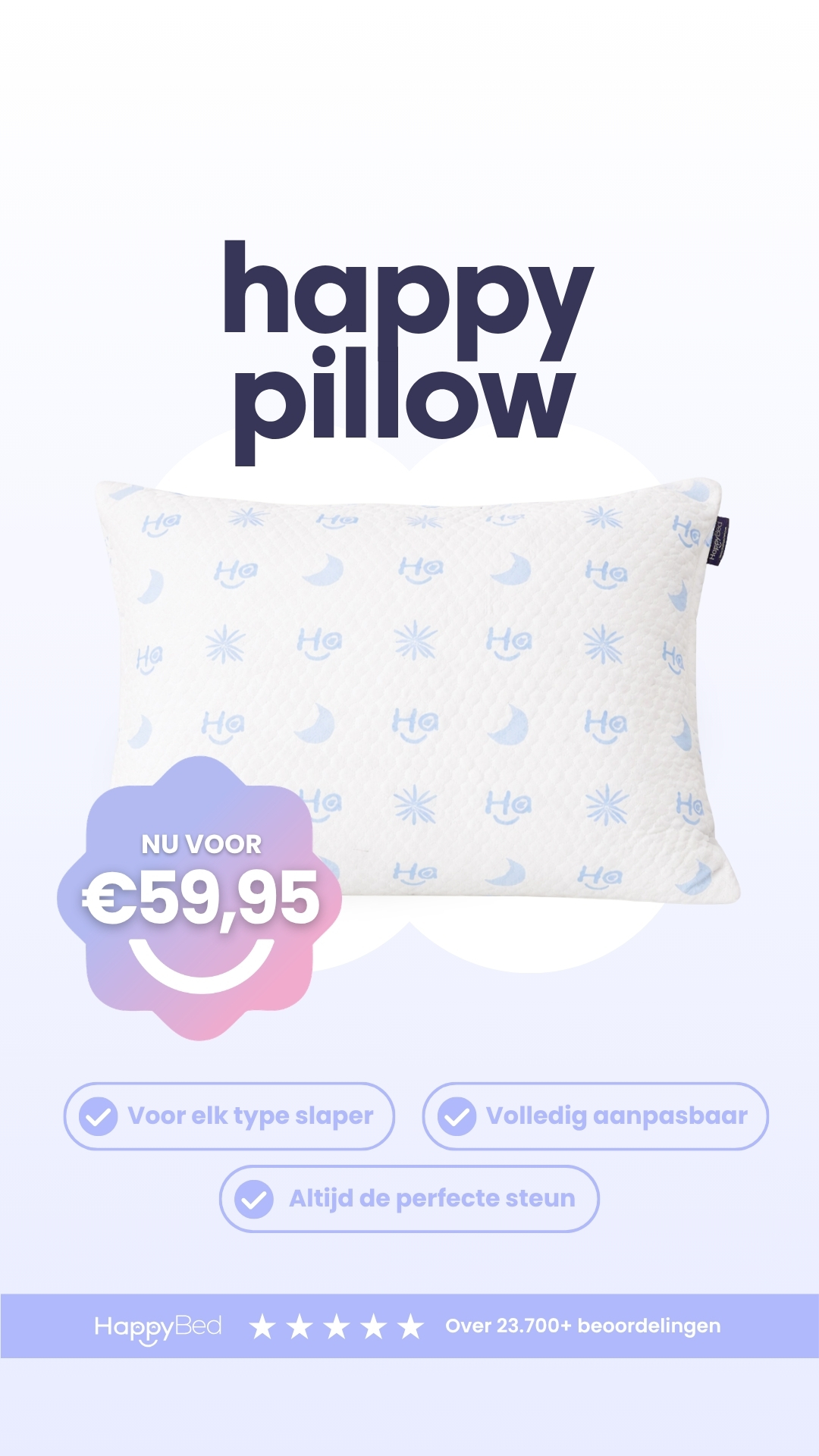 HappyBed Facebook ad