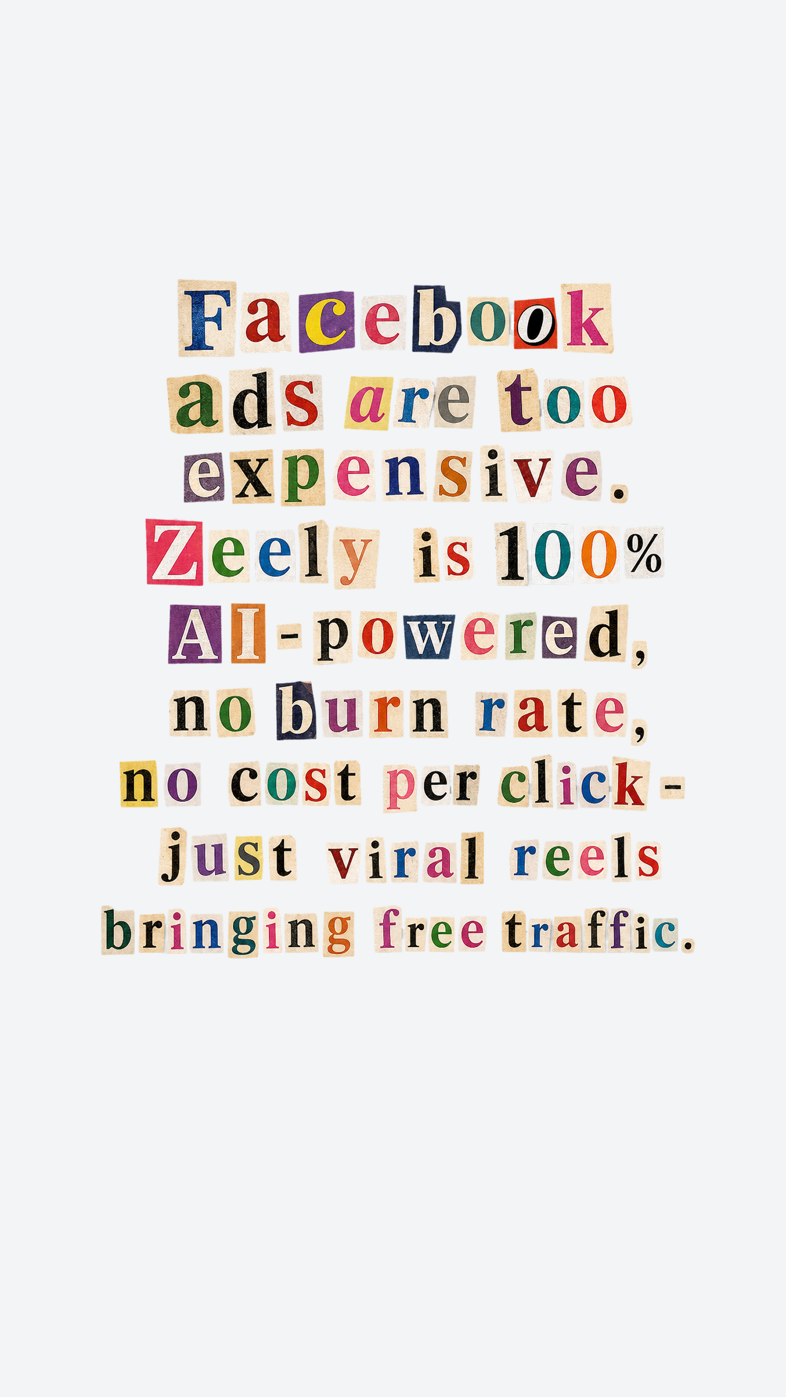 Zeely Facebook ad
