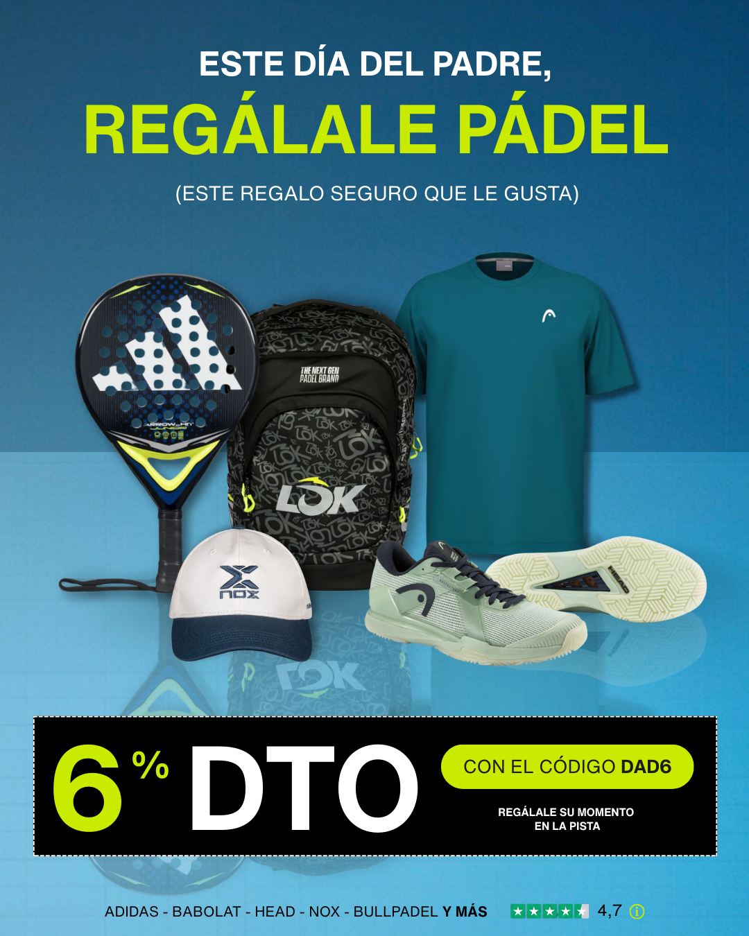 Padel Kiwi Facebook ad from Mar 10, 2026