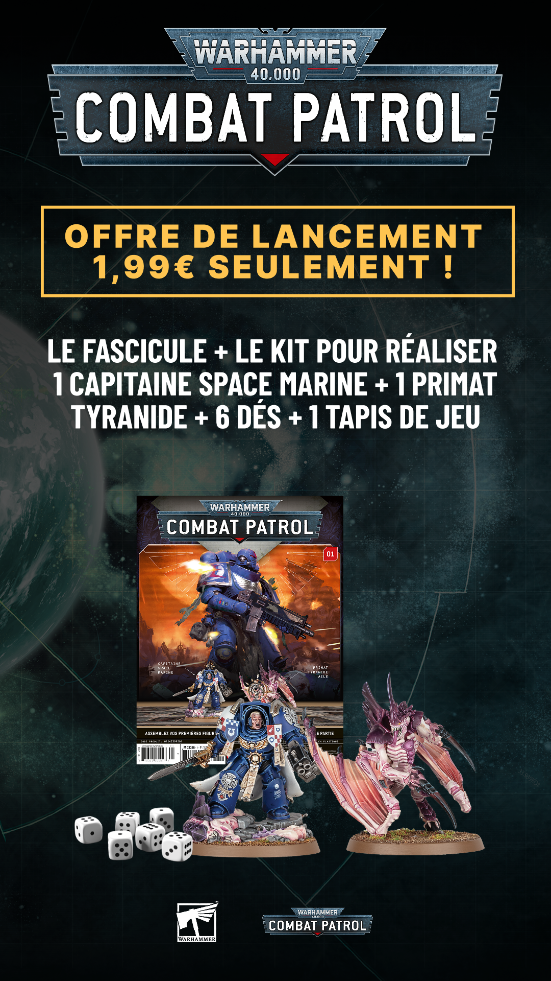 Hachette Collections Facebook ad: Warhammer Combat Patrol