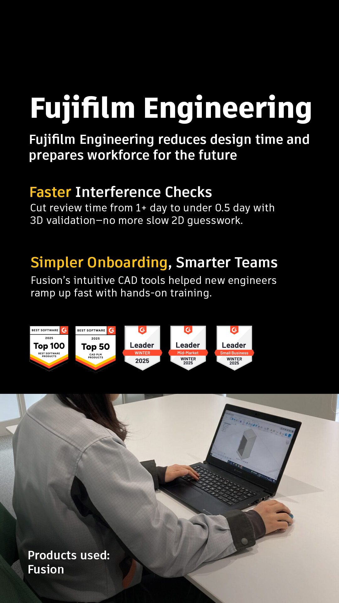 Autodesk Fusion Facebook ad