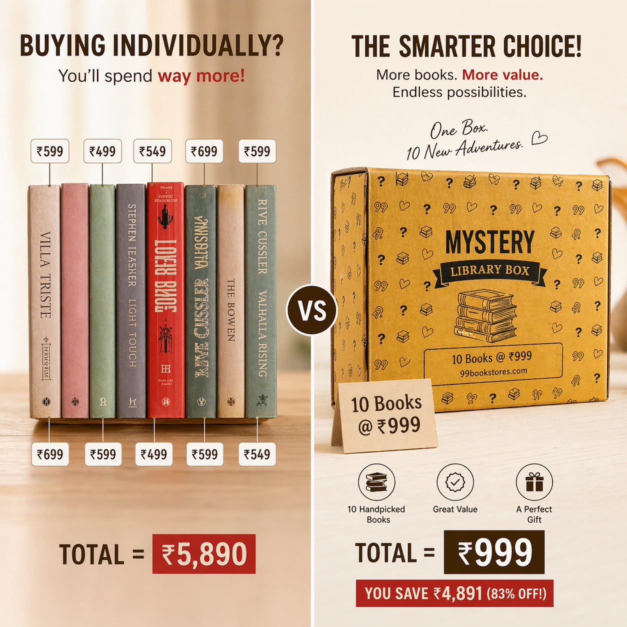 99Book.store Facebook ad