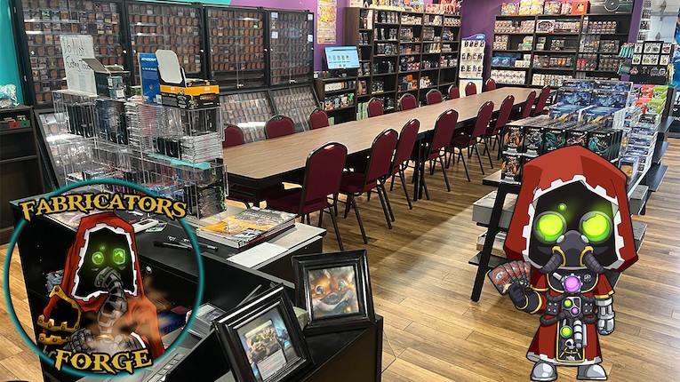 Fabricators Forge Gaming & Hobby Store Facebook ad: Fabricator's Forge Online Store
