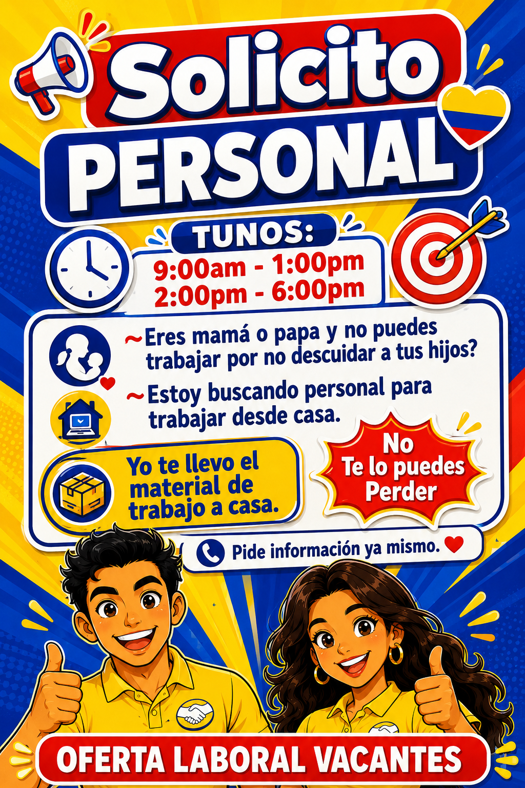 Epic Pixel Corner Facebook ad: Estamos contratando