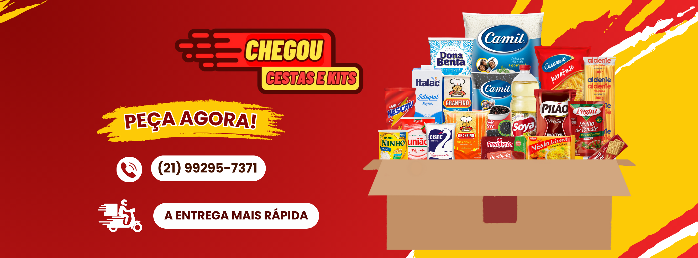 Chegou Cestas Facebook ad: CHAMA NO ZAP