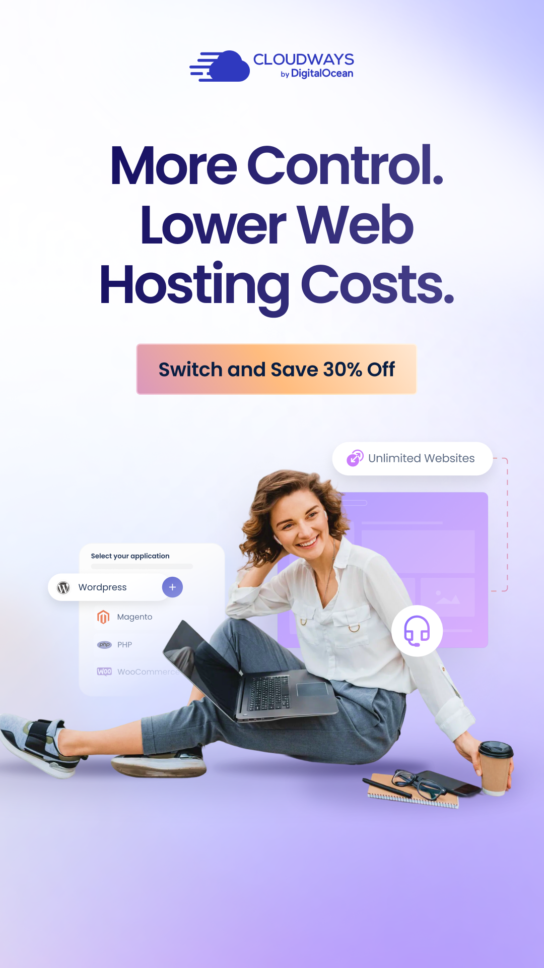 Cloudways Facebook ad from Mar 26, 2026