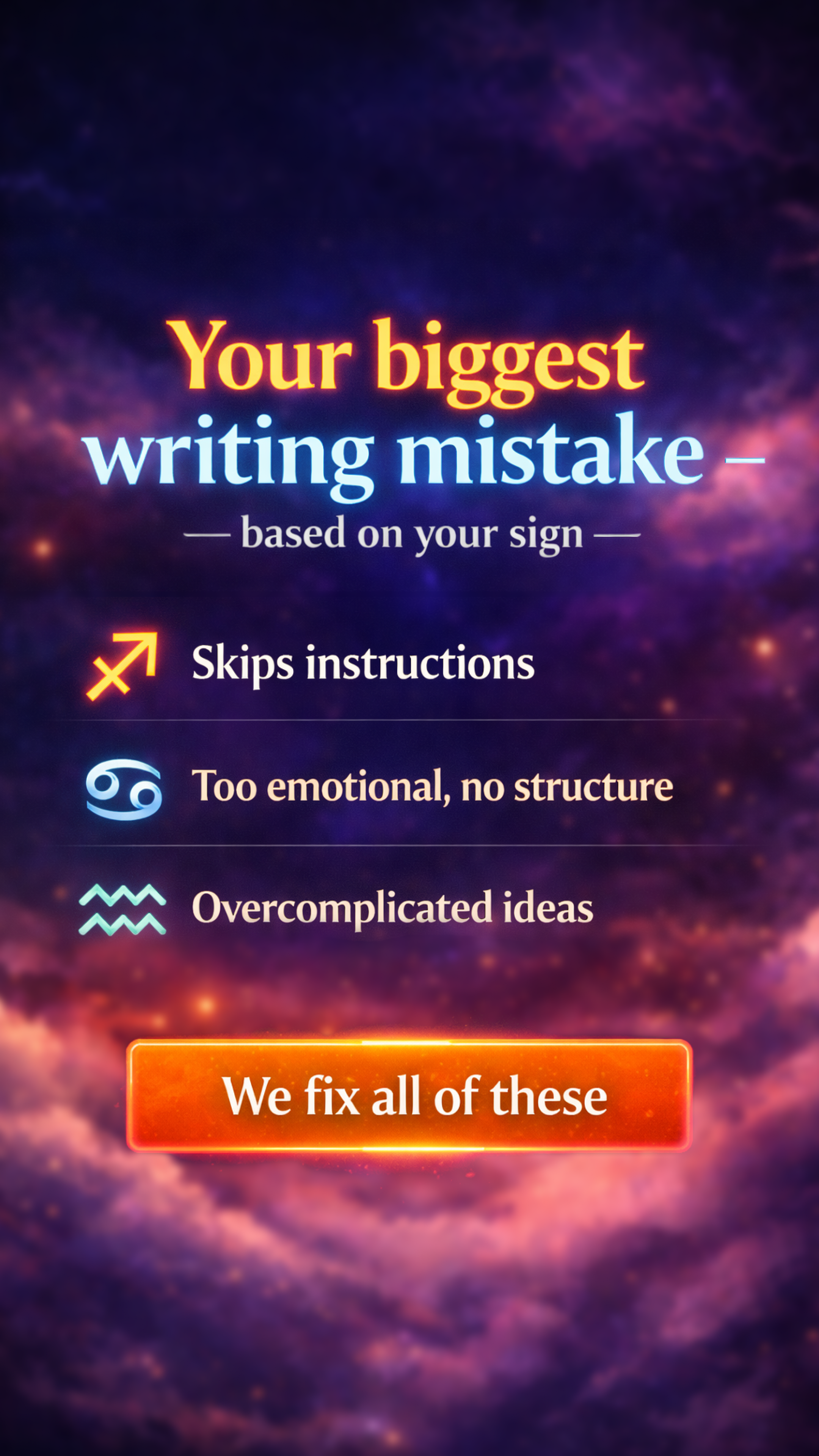 JustDone Facebook ad
