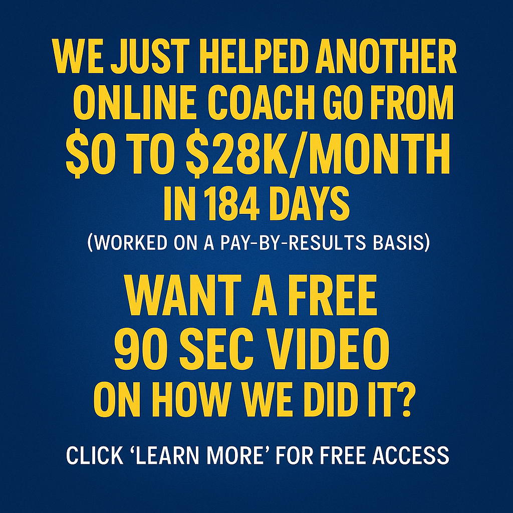 Jack Bly Coaching Facebook ad