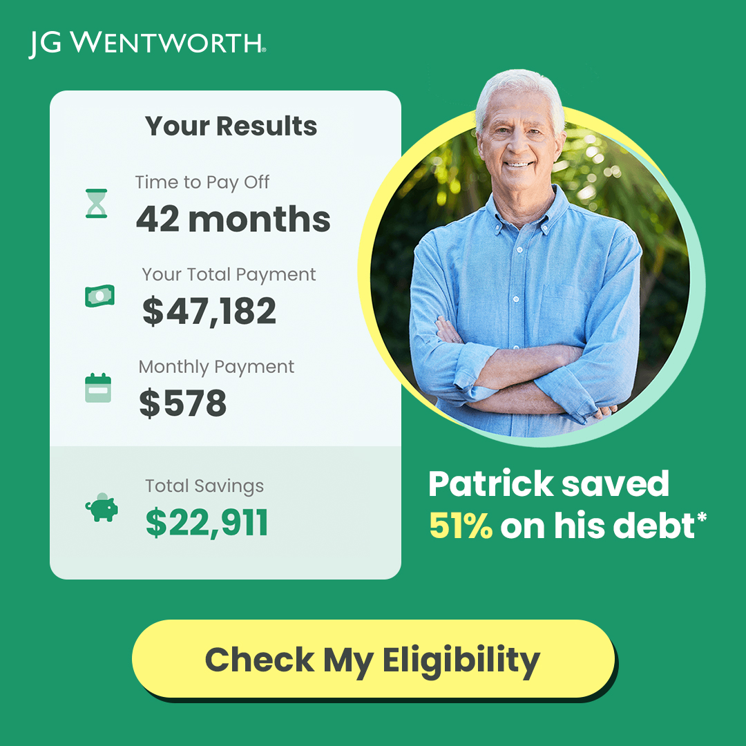 JG Wentworth Facebook ad