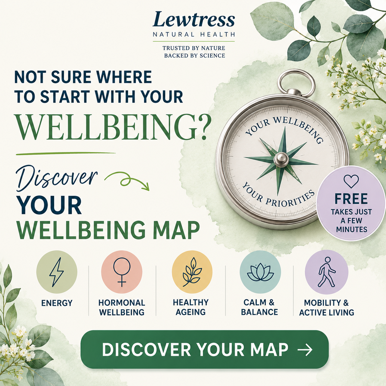 Lewtress Health Facebook ad