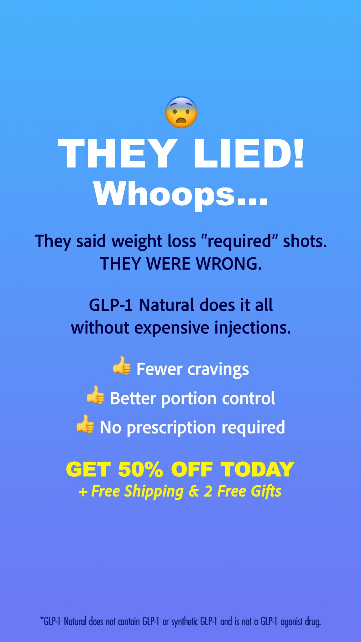 SkinnyFit Facebook ad