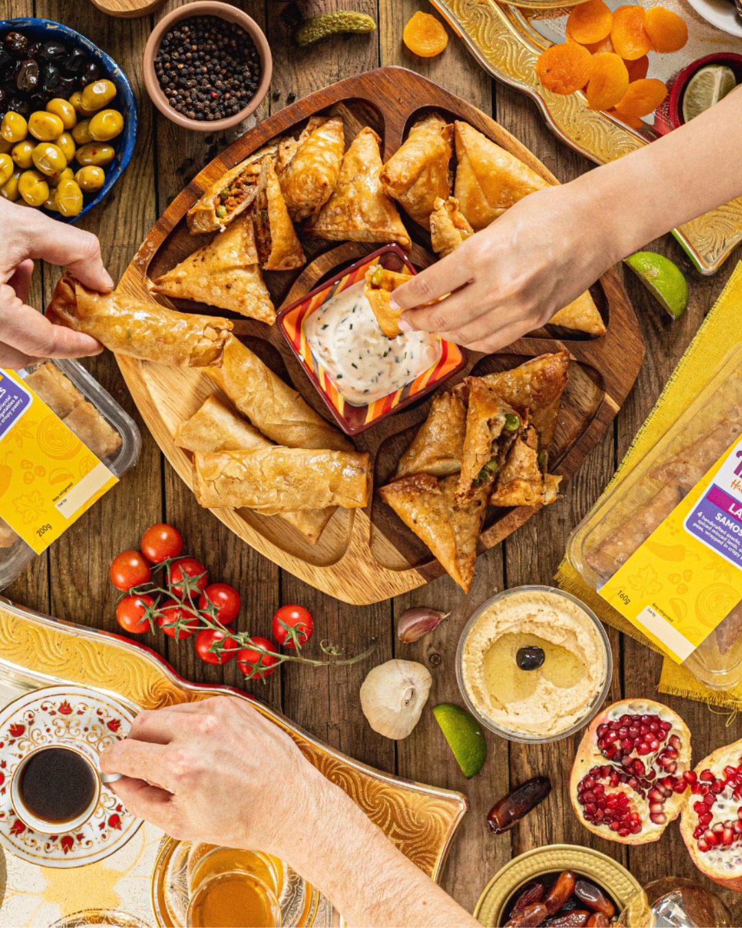 Takul - Halal Kitchen Facebook ad: Make your winter gatherings all about the company…