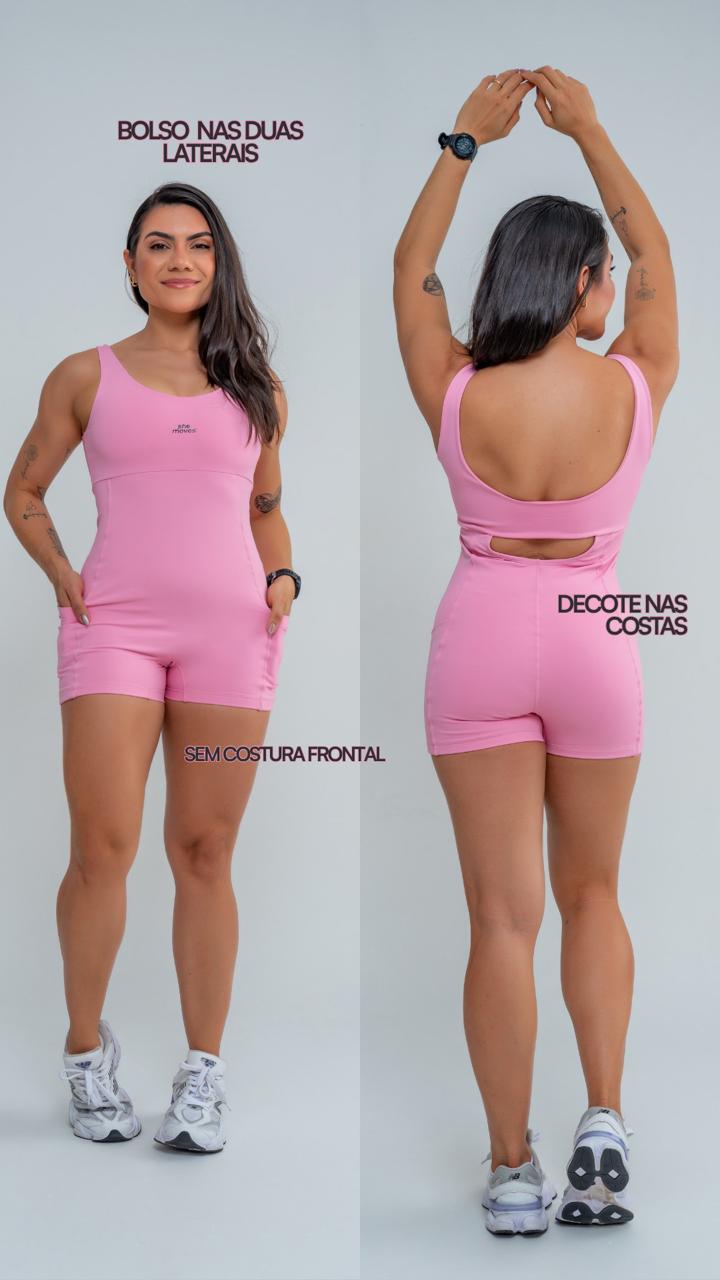 SheMoves Moda Fitness Facebook ad: O macaquinho que veste bem, valoriza o corpo…