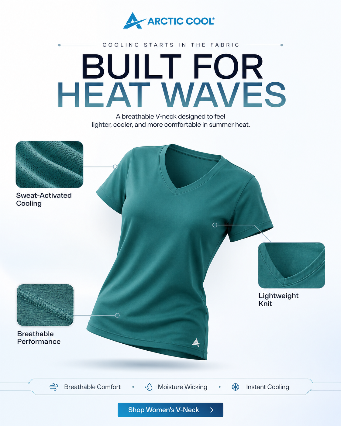 Arctic Cool Facebook ad