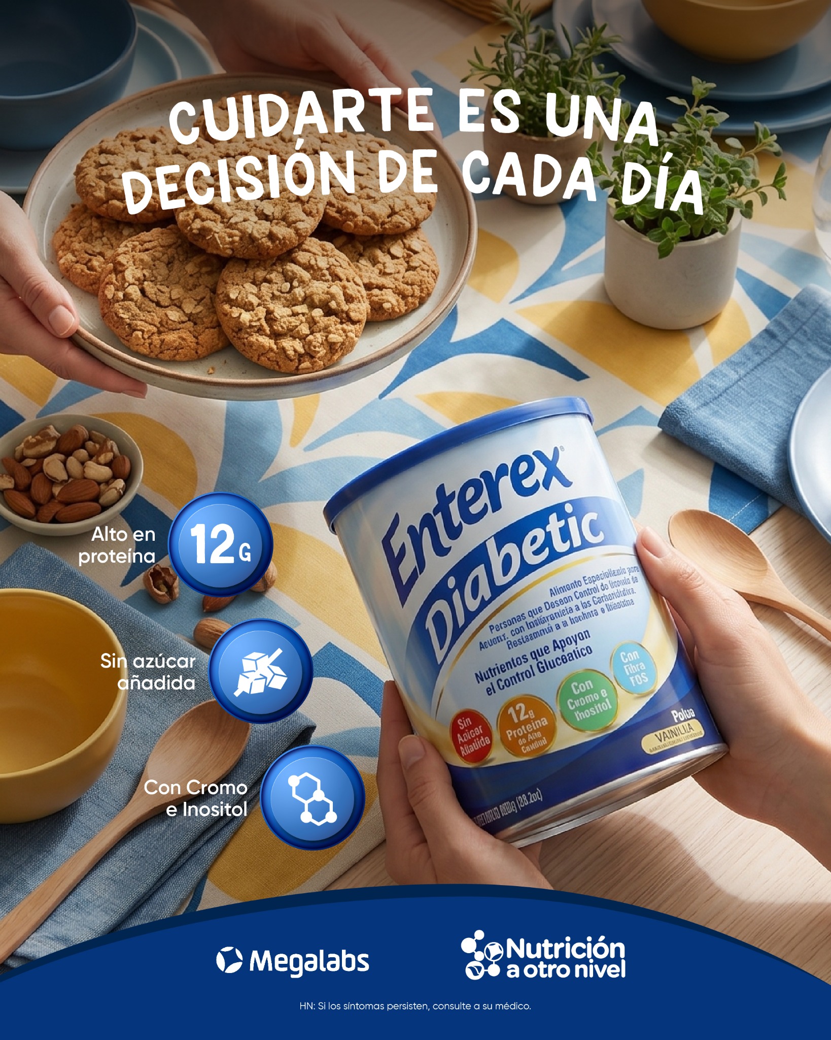 Enterex Centroamérica Facebook ad: Cuidarte no es una decisión que tomas una…