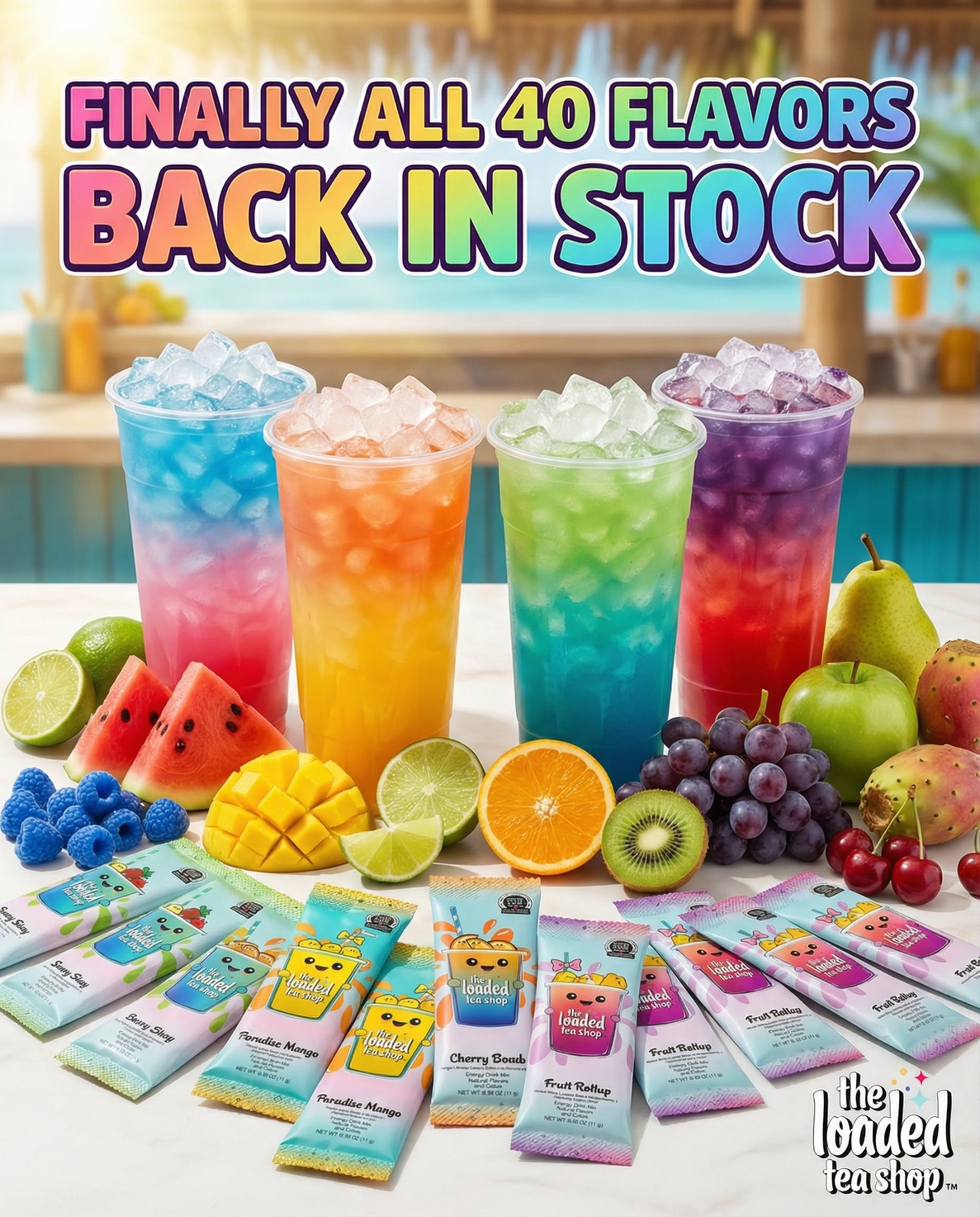 The Loaded Tea Shop Facebook ad