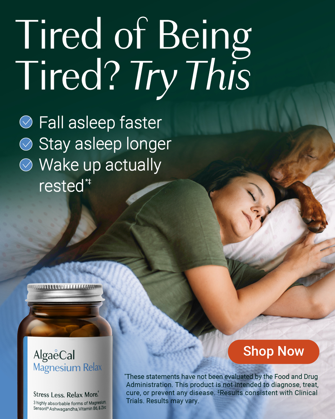 AlgaeCal Facebook ad
