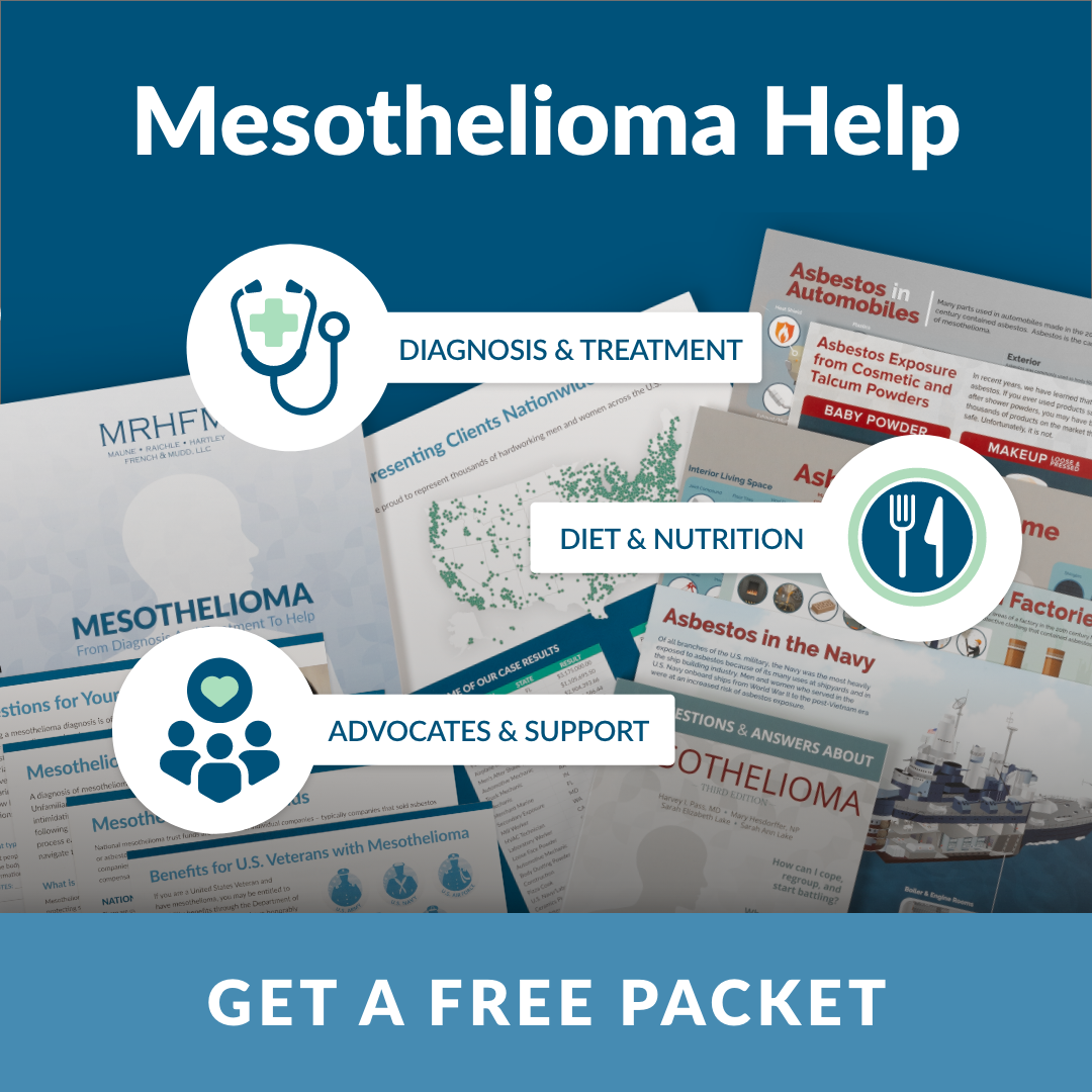 Mesothelioma Book Facebook ad