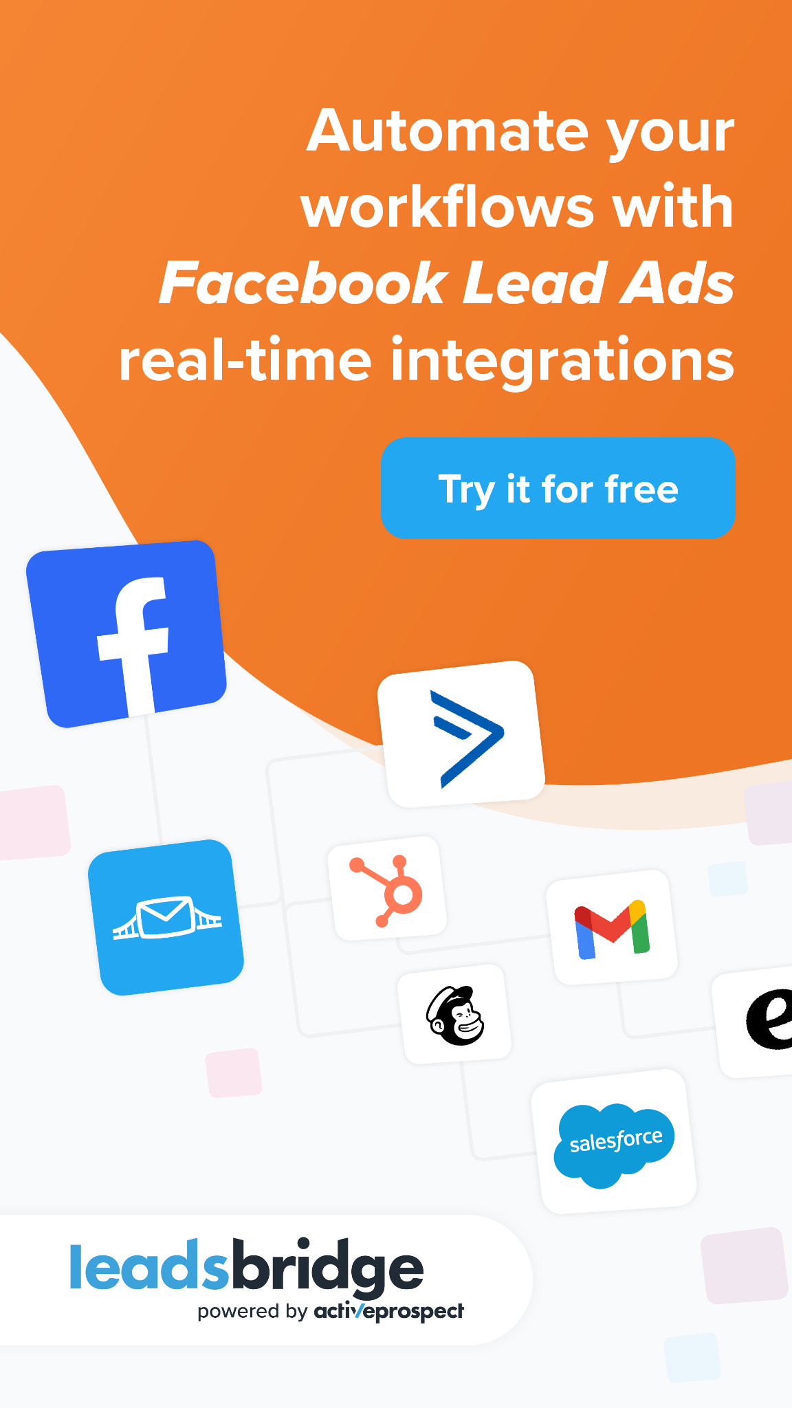 LeadsBridge App Facebook ad