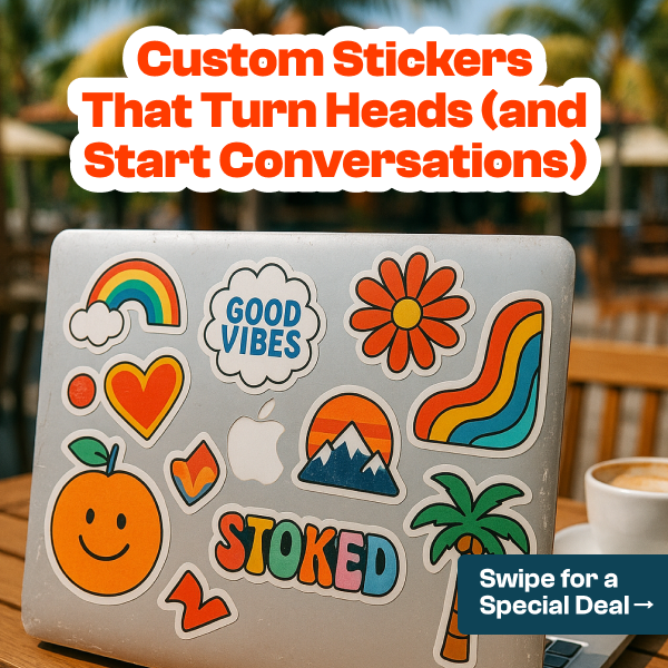 The Sticky Brand Facebook ad