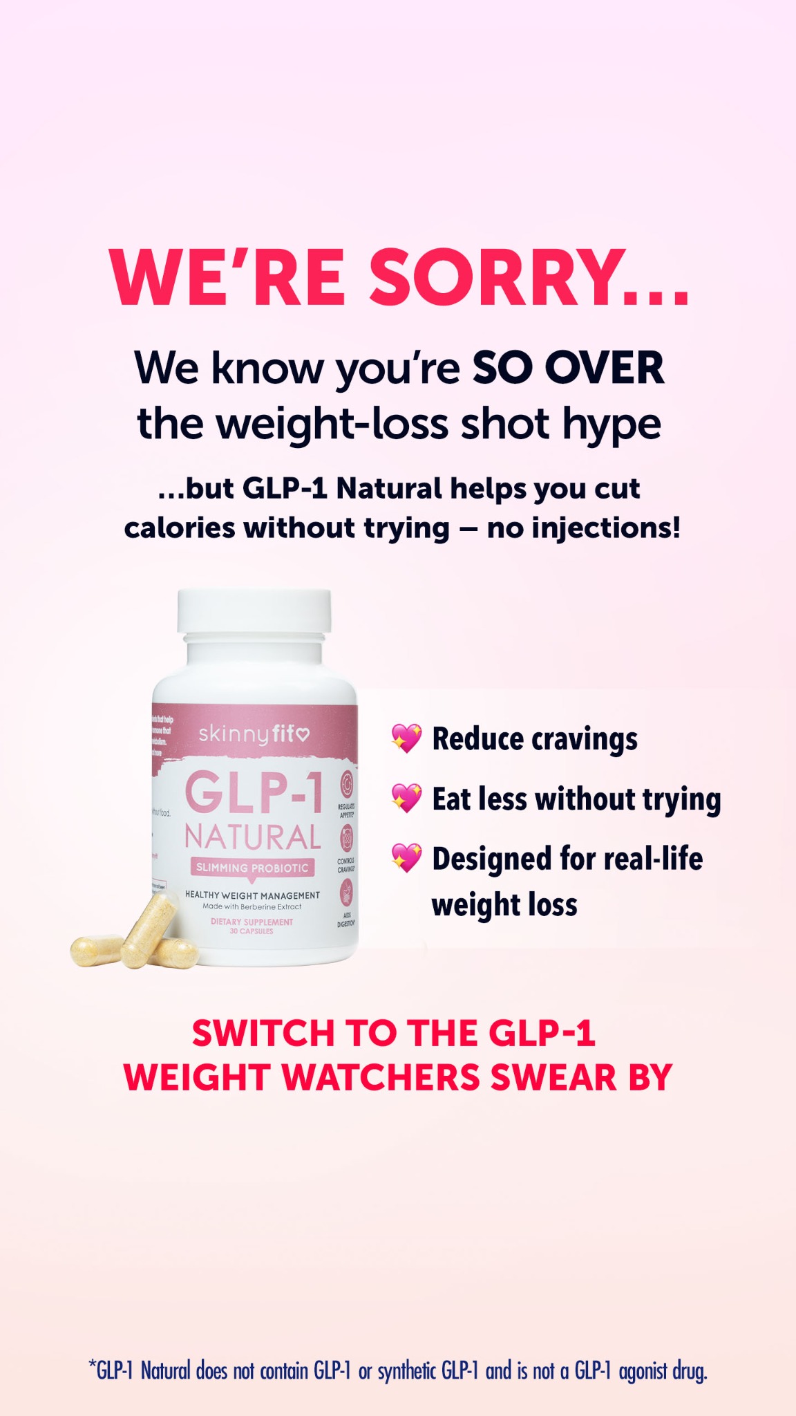 SkinnyFit Facebook ad