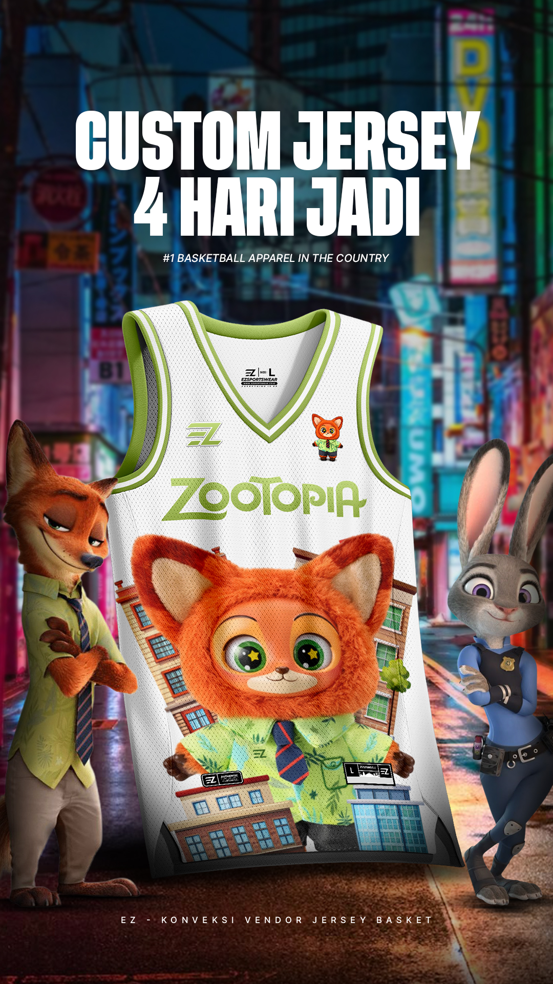EZ Sportswear Facebook ad