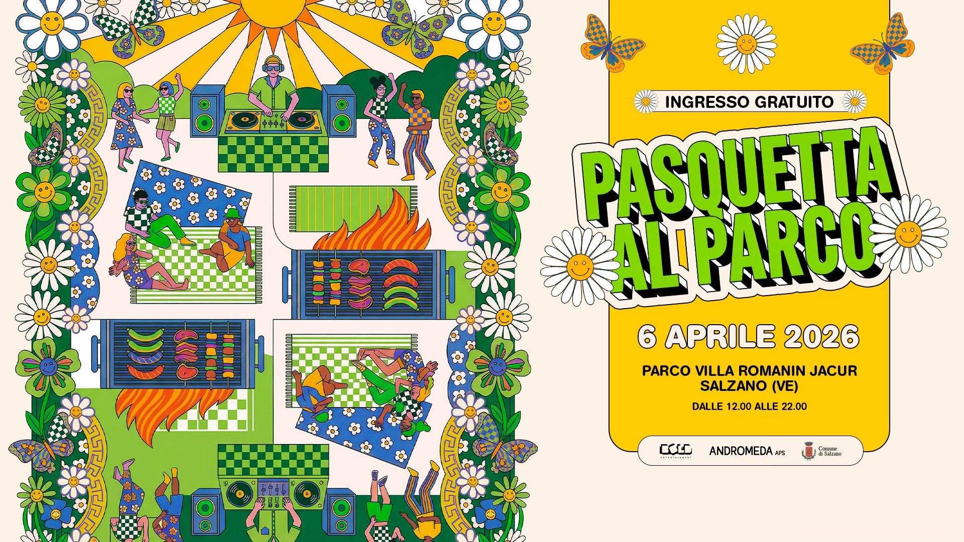Pasquetta Al Parco Facebook ad: PASQUETTA AL PARCO - Parco Villa Romanin Jacur Salzano (VE)