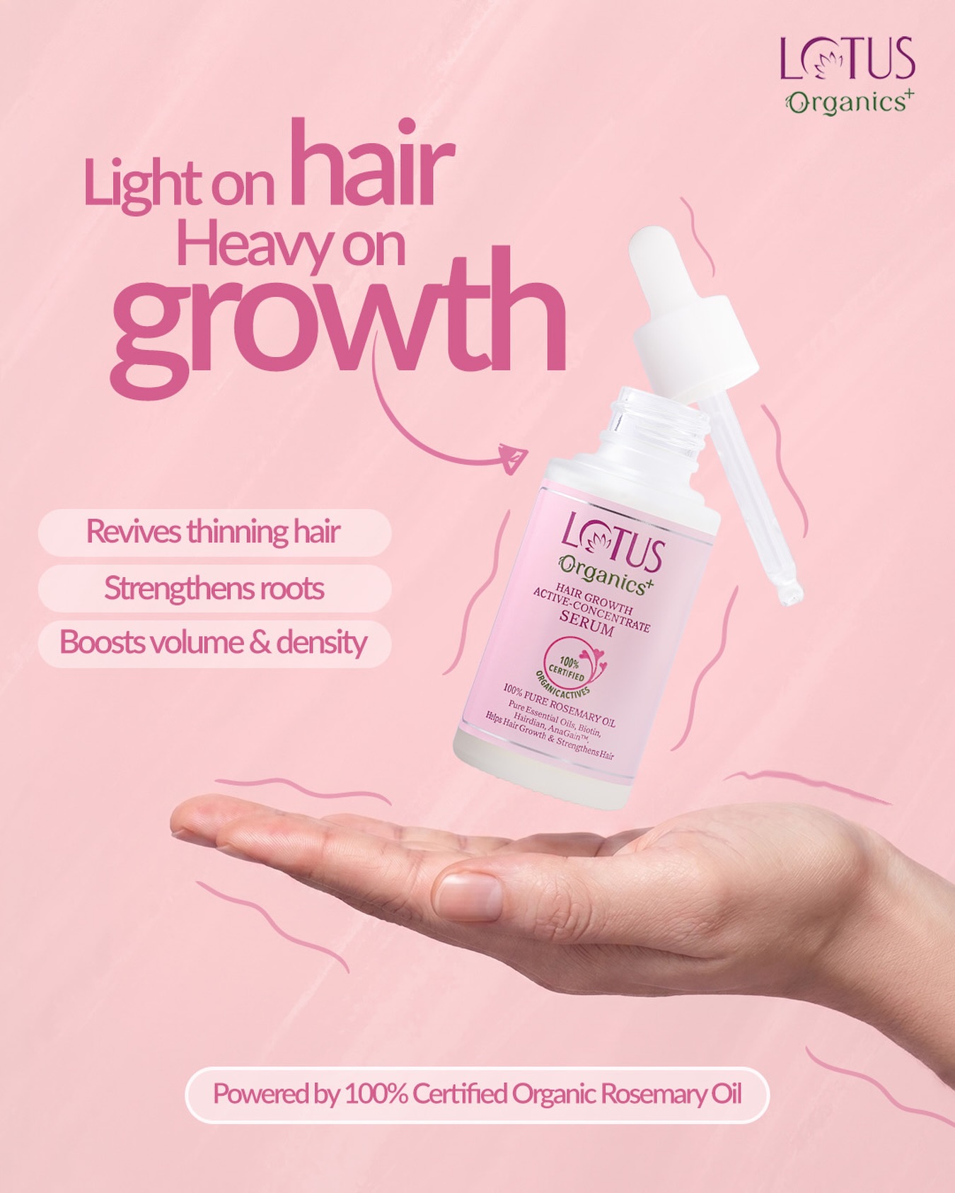 Lotus Organics + Facebook ad