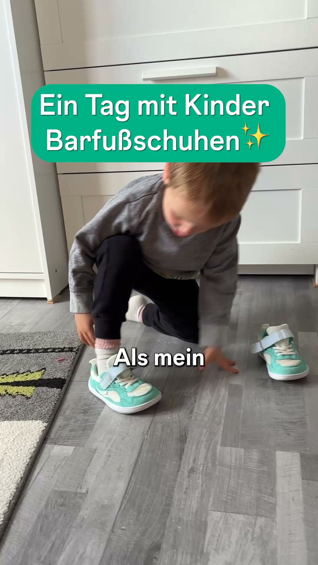 Freiluftkind Facebook ad: Die Schuhe, die dein Kind lieben wird