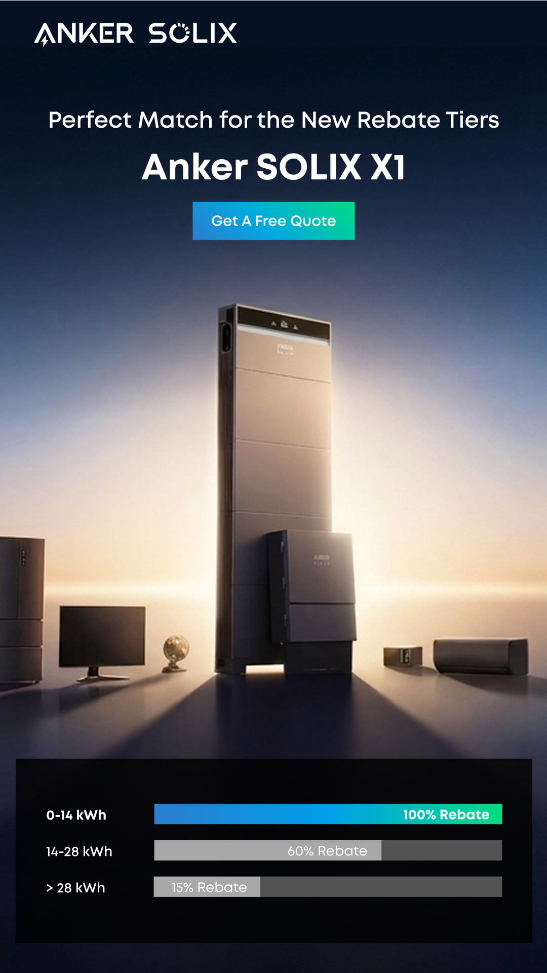 Anker SOLIX AU Facebook ad