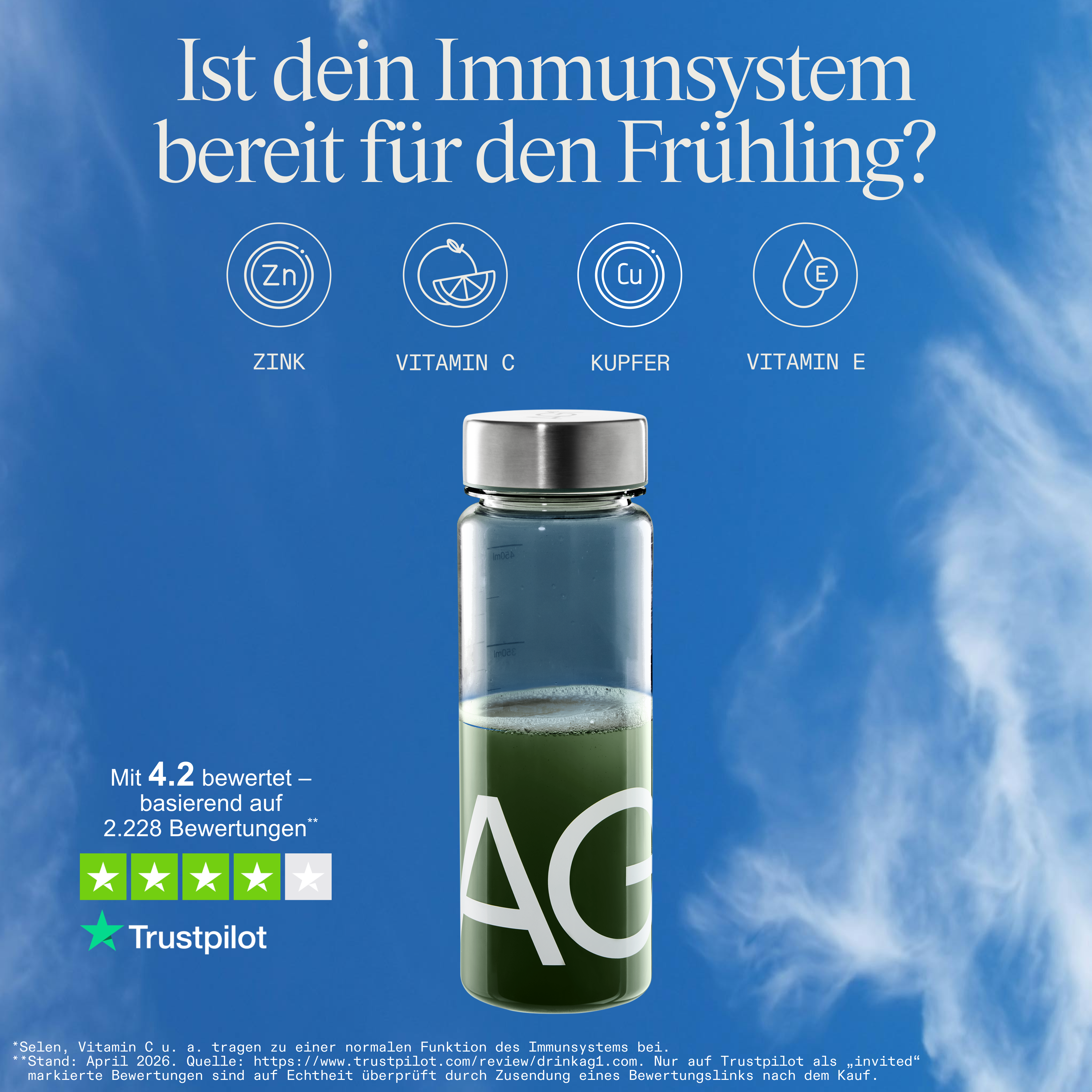 AG1 Deutschland Facebook ad