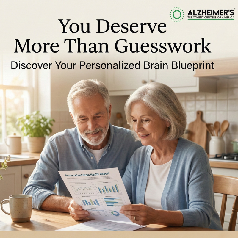 Alzheimer's Treatment Centers of America Facebook ad: You Deserve More Than Guesswork