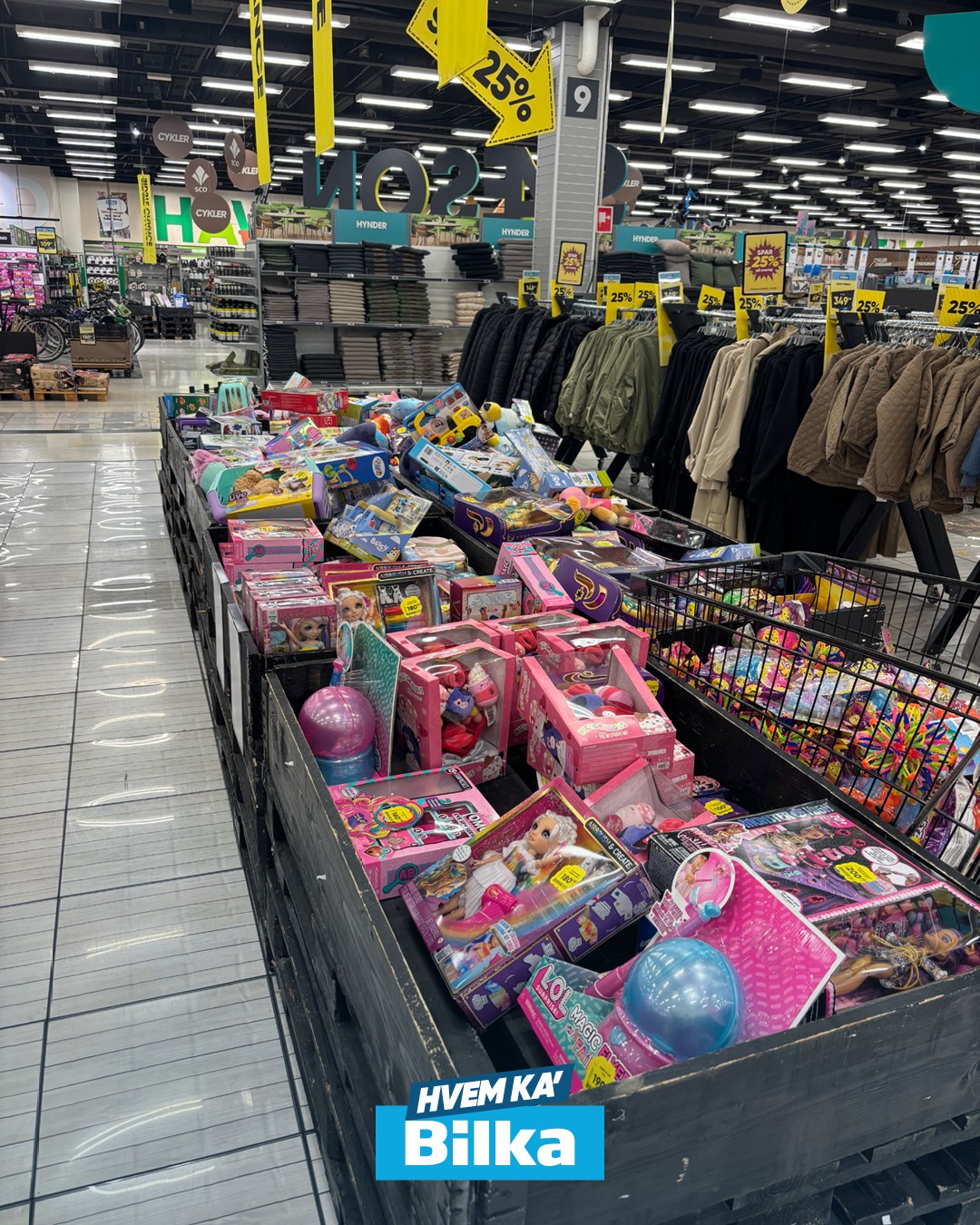 Bilka Facebook ad: Se mere i avisen