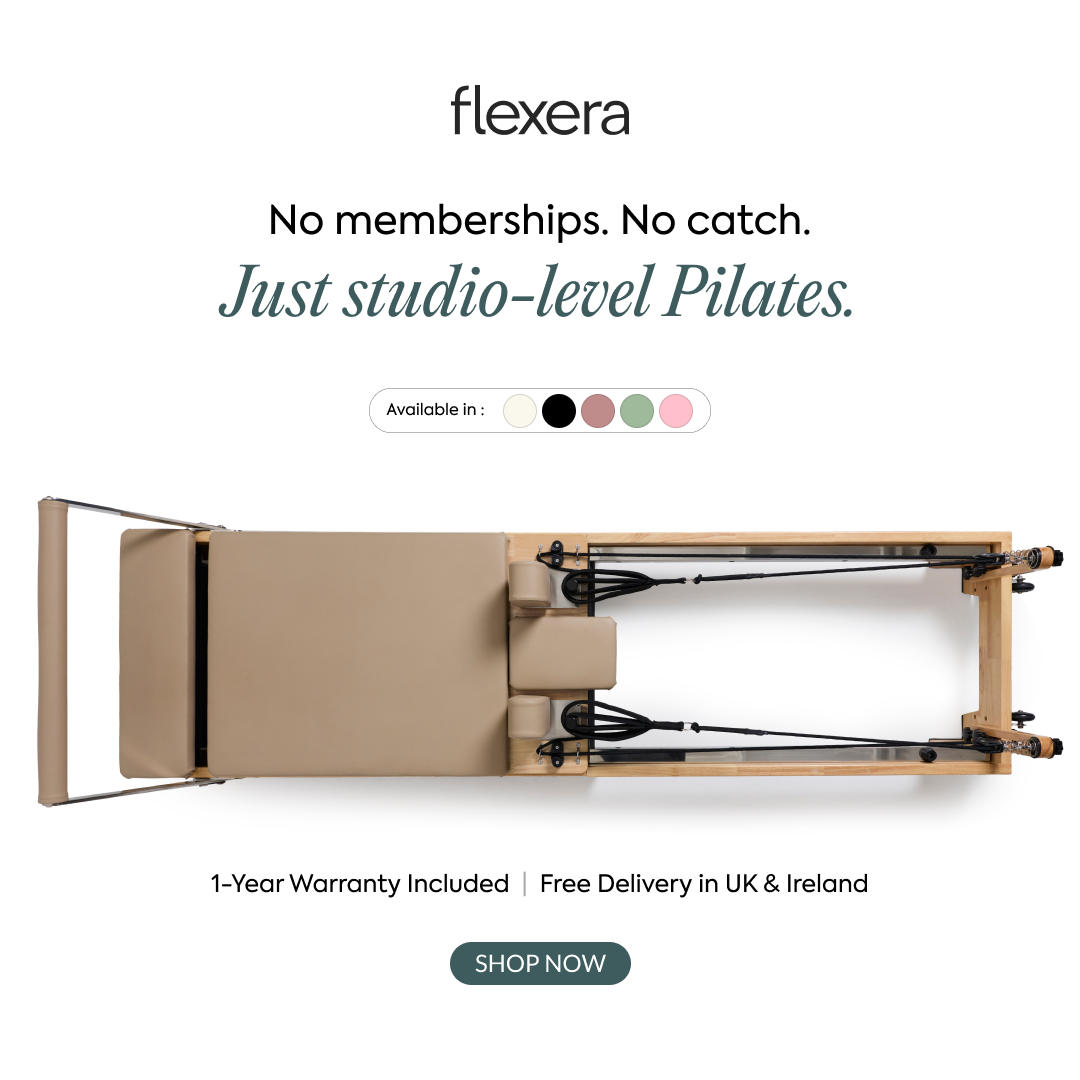 Flexera - At Home Reformer Pilates Facebook ad