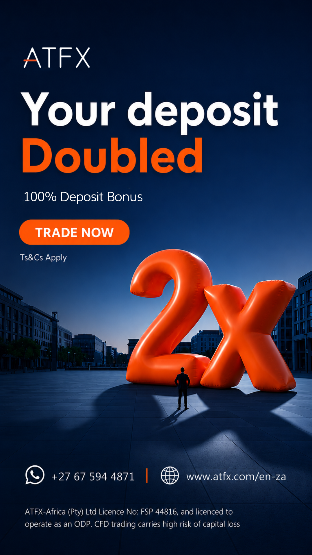 ATFX Africa Facebook ad